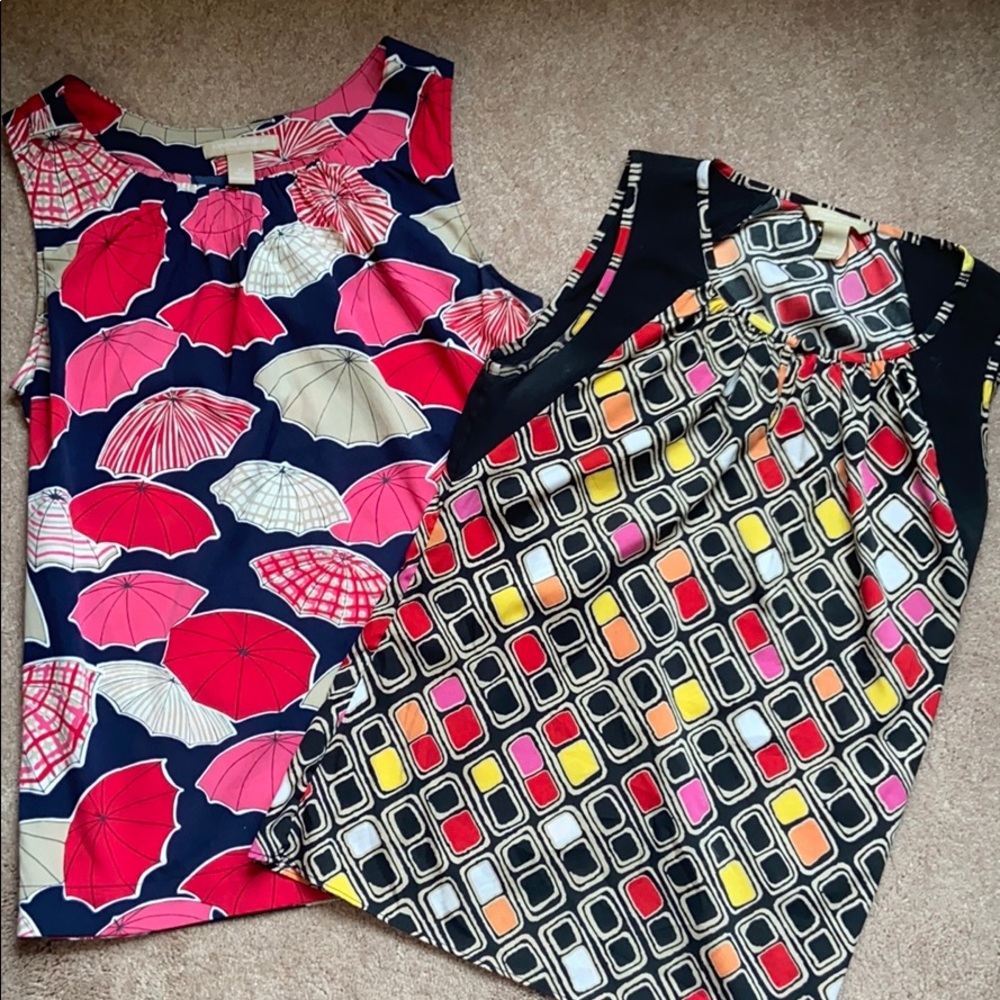 Two Banana Republic Tank Tops